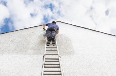 Peinture extérieure aux Ableuvenettes — façades et ravalement